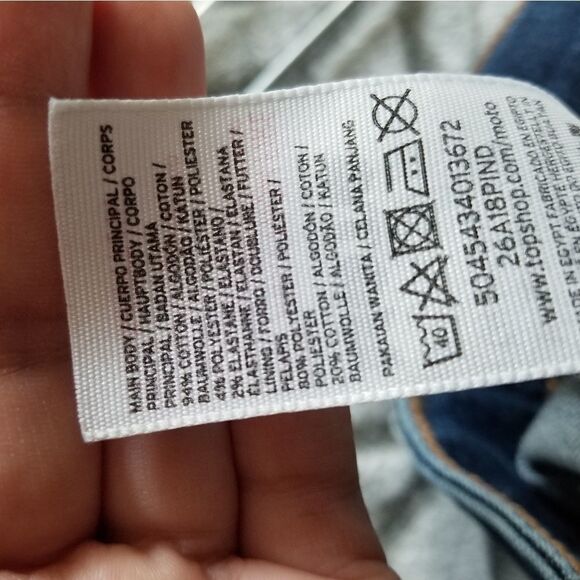 Topshop ankle skinny high rise Jean's - Picture 4 of 4